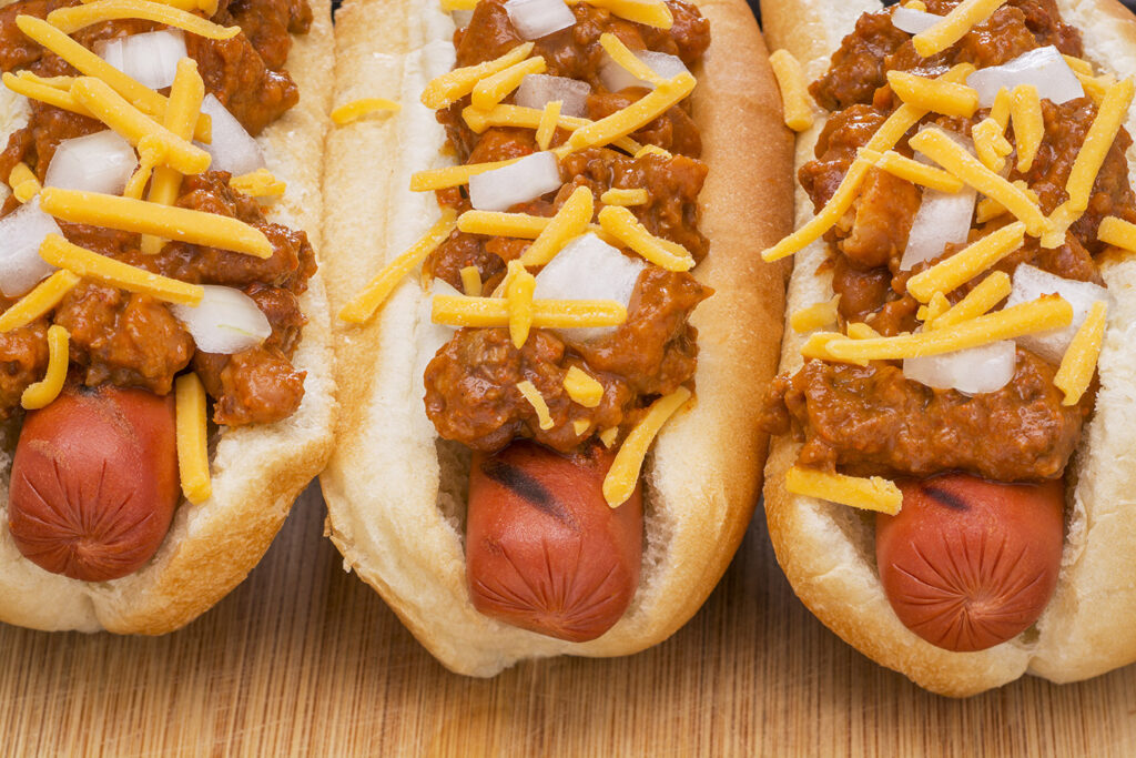 chilli dogs Poppys top dog