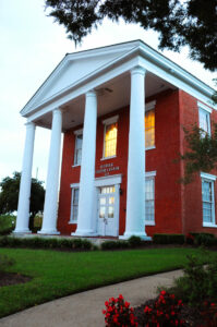 Exterior shot of the Suffolk Visitor Center