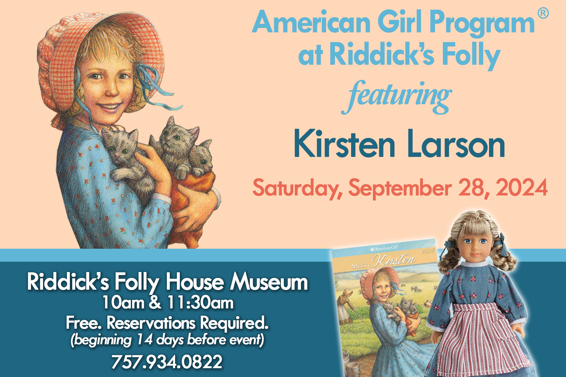 American Girl Program: Featuring Kirsten Larson