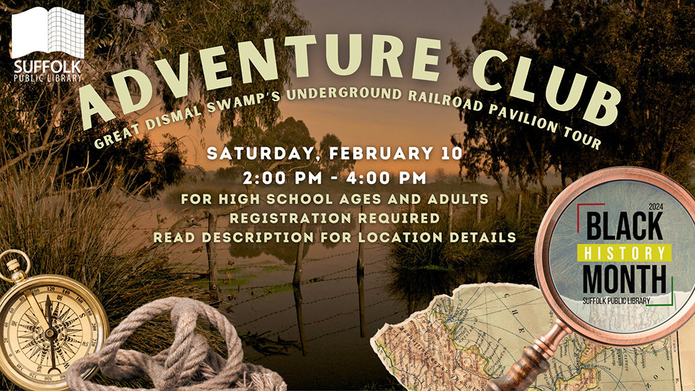 Adventure Club Great Dismal Swap Underground Railroad