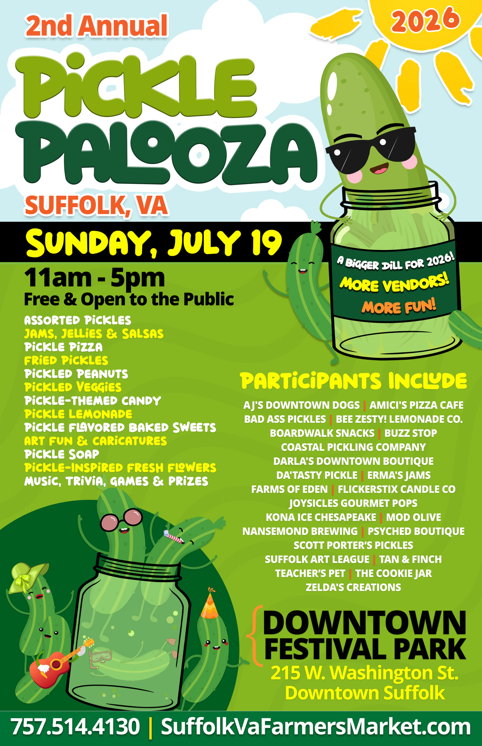 Pickle Palooza Poster x