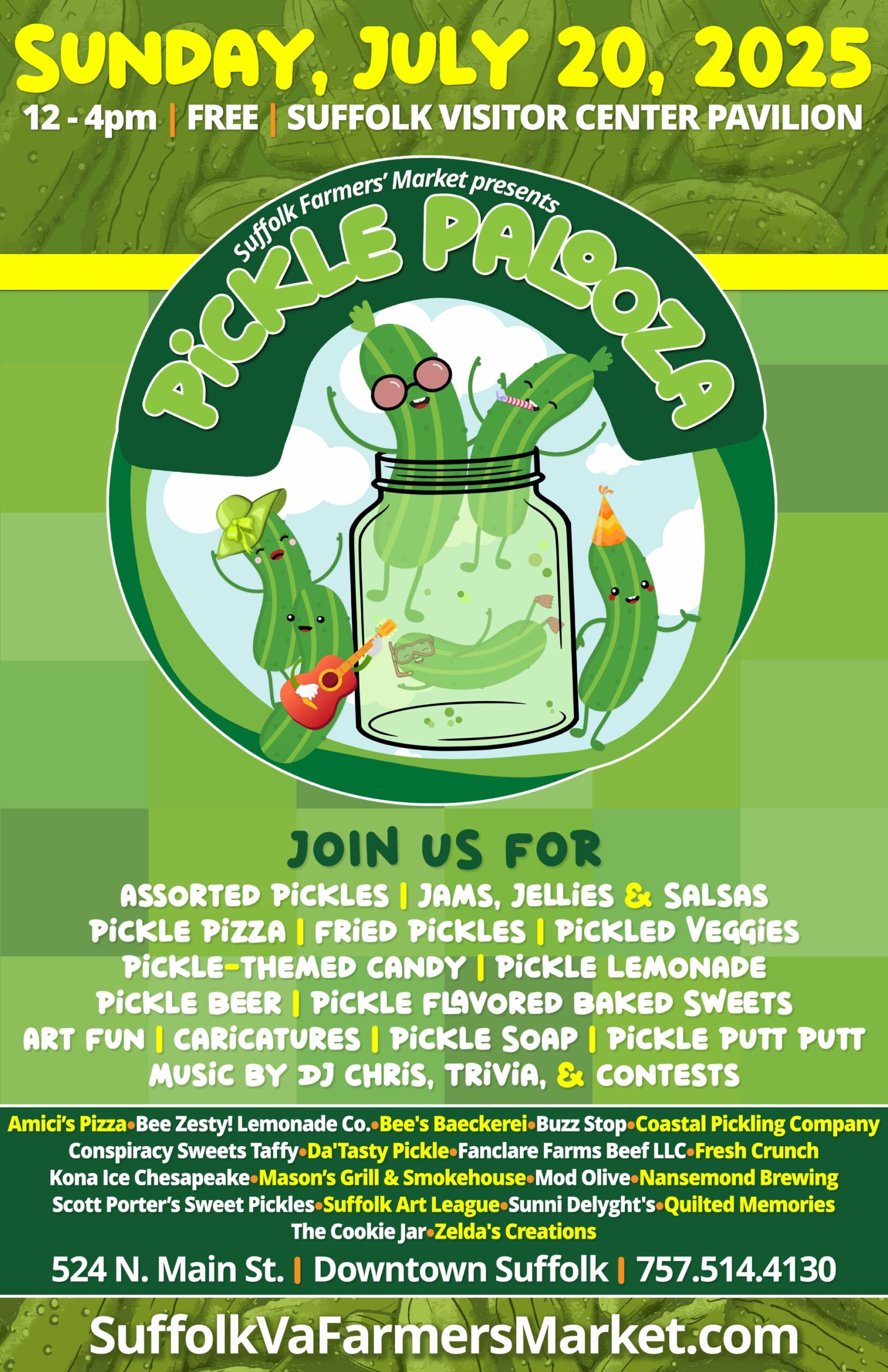 thumbnail Pickle Palooza Poster x v