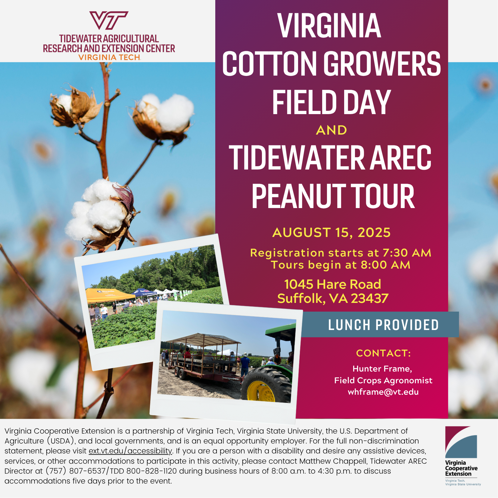 thumbnail SQUARE Cotton Field Day