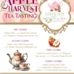 apple harvest tea tasting stillwater tea house at rose cottage september