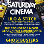 Saturday Cinema Flyers