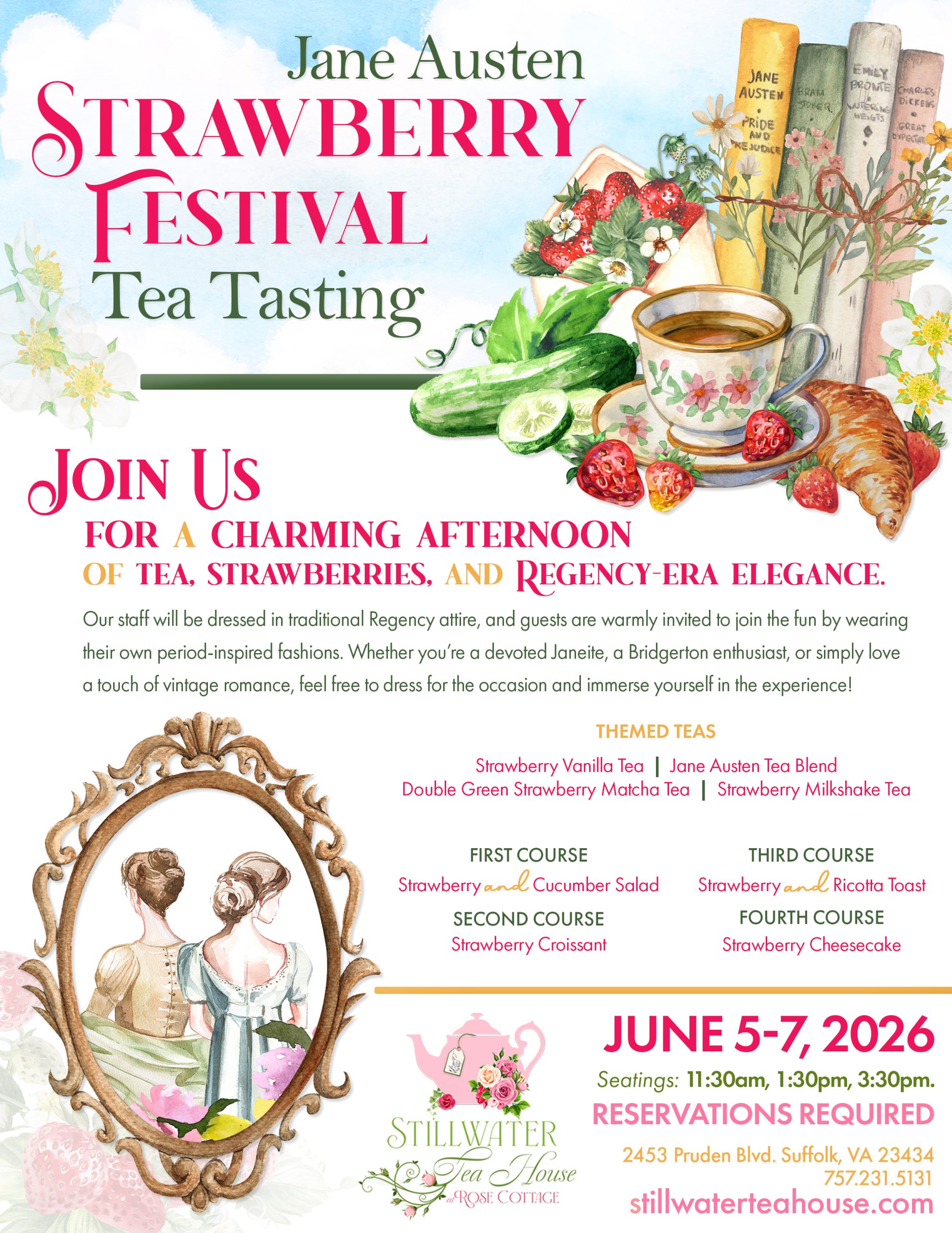 Strawberry Tea Tasting scaled